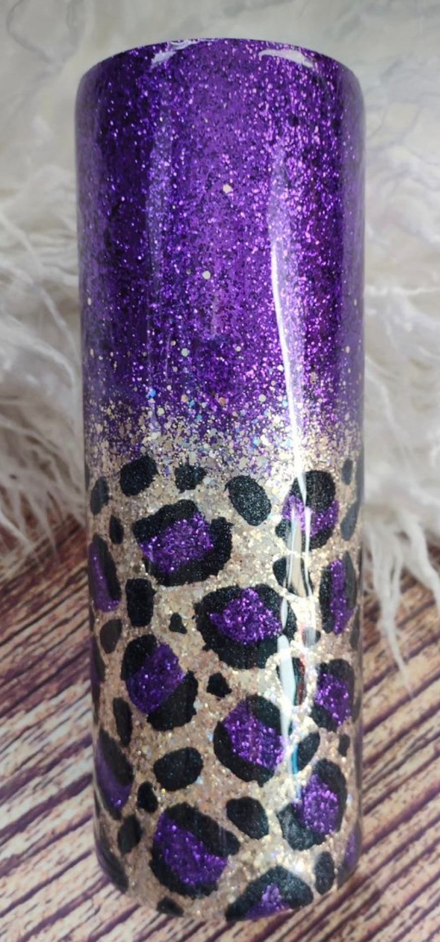 Leopard Print, Glitter Leopard Tumbler, Glitter Cheetah Tumbler